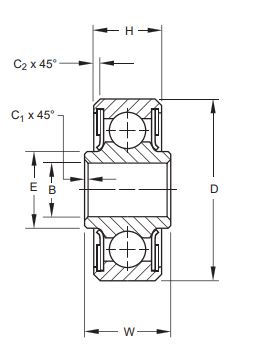 RBC Airframe Bearing - KP A Series On Roller Bearing Company Inc.
