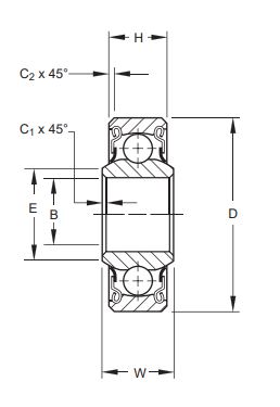 RBC Airframe Bearing - KSP A Series On Roller Bearing Company Inc.